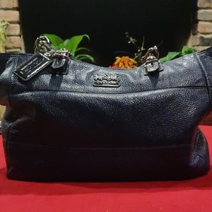 Blue over the shoulder Coach purse
